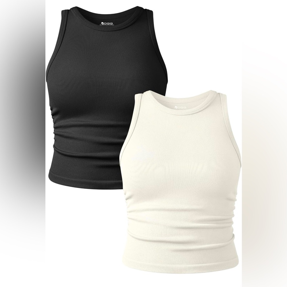 Black and White Tank Tops